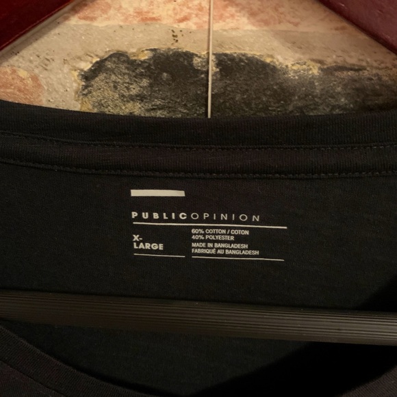 Black 3 Button Short Sleeve Nordstrom Rack Shirt - Picture 3 of 3